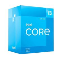 Processeur - INTEL - Core i3-12100F - 12M Cache, jusqu'a 4.30 GHz