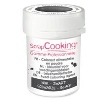 Colorant alimentaire en poudre noir 5 g