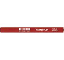 Crayon de charpentier Moyen Ovale Corps Marron rouge Mine 2H STAEDTLER