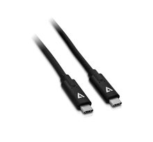 V7 USB-C TO USB-C CABLE 1M BLACK
