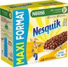 Nestlé NESQUIK Barres de céréales au chocolat 12 barres 25g maxi format 300g