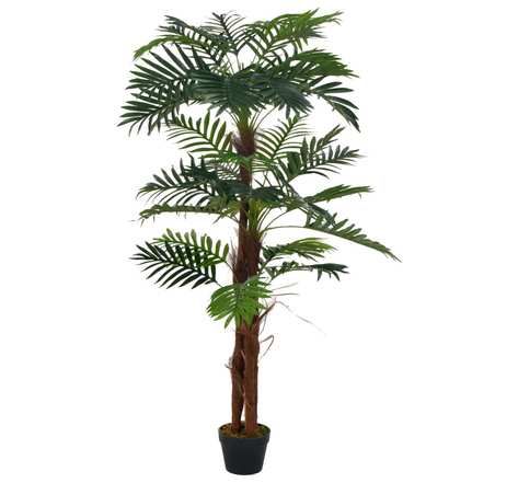 vidaXL Plante artificielle avec pot Palmier Vert 165 cm