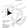 Electrolux lxb3af82r- réfrigérateur table top encastrable - 133l - froid statique- l 60 x h 82 cm - fixation pantographe
