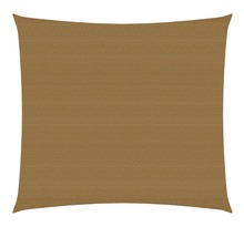 Vidaxl voile d'ombrage 160 g/m² taupe 2x2 m pehd
