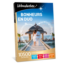Coffret cadeau - WONDERBOX - Bonheurs en duo