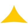 Vidaxl voile d'ombrage 160 g/m² jaune 3,6x3,6x3,6 m pehd