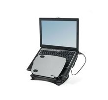 Support pour ordinateur portable Professional Series™, angle et hauteur réglables, 762 x 308 x 338 mm, Noir