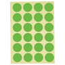 Pastille adhésive permanente vert 8 mm (colis de 2940)