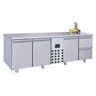 Table réfrigérée positive avec tiroirs à droite série 700 - 1 à 3 portes - combisteel - r290 - rvs aisi 20122270x700632pleine 2270x