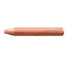 Crayon multi-talents woody 3en1  rond  rouge pastel stabilo