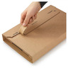 Etui postal carton brun avec fermeture adhésive RAJA Standard 33x25 cm (colis de 25)