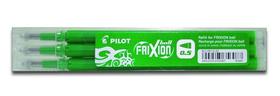 Set de 3 Recharges friXion Ball Clicker (BLS-FR5) Vert PILOT