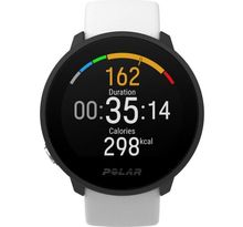 POLAR Montre fitness étanche Unite avec GPS S/L - Blanc