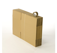 Kit 20 cartons standard avec 1 rouleau d'adhésif gratuit - 100% recyclable
