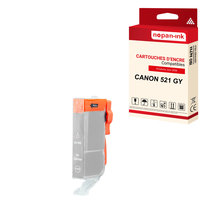 Nopan-ink - x1 cartouche canon 521 xl 521xl compatible