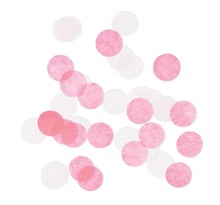Confettis 20 g - blanc-rose