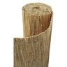 Canisse paillon de bambou non pelé 5m (longueur)  x 1 5m (hauteur)