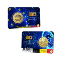 Belgique 2022 coincard - Pièce commémorative de 2.50 euros - 20 ans de l'Euro