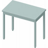 Table inox professionnelle centrale - profondeur 600 - stalgast - soudée - inox1400x600 x600x900mm