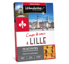Coffret cadeau - WONDERBOX - Coups de cœur à Lille