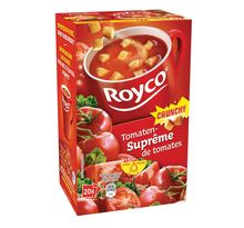 Sachets de soupe Crunchy Suprême de Tomates - 20 sachets (paquet 20 sacs)