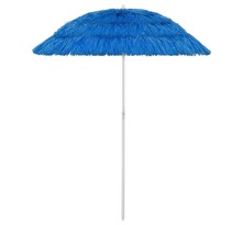 vidaXL Parasol de plage Hawaii Bleu 180 cm