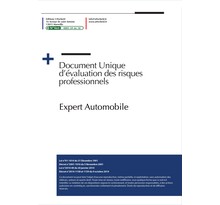 Document unique d'évaluation des risques professionnels métier (Pré-rempli) : Expert Automobile - Version 2024 UTTSCHEID