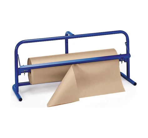 Dérouleur-coupeur pour papier kraft horizontal 30 à 50 cm