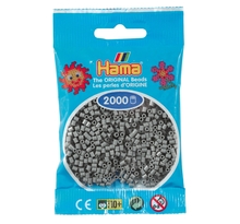 2 000 perles mini (petites perles ø2 5 mm) gris