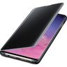 Samsung Clear View cover S10 - Noir