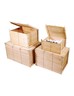 (COLIS 10 CAISSES) Caisse bois contreplaqué Mussy® - Paquet de 10 345 x 295 x 295mm