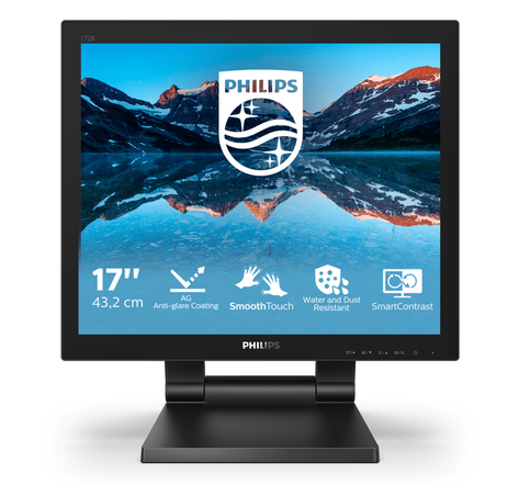 Philips 172b9tl/00 écran plat de pc 43 2 cm (17") 1280 x 1024 pixels full hd lcd écran tactile noir