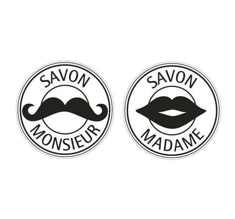 Tampon fond de moule savon Savon Monsieur Madame - Rayher