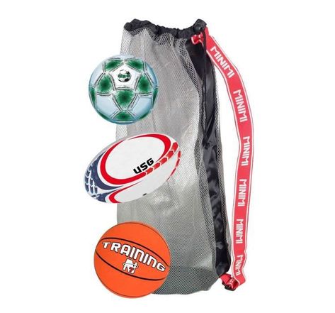 CDTS Ensemble 3 Ballons : Basket  + Foot + Rugby