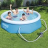 Bestway piscine fast set rond 244x66 cm bleu