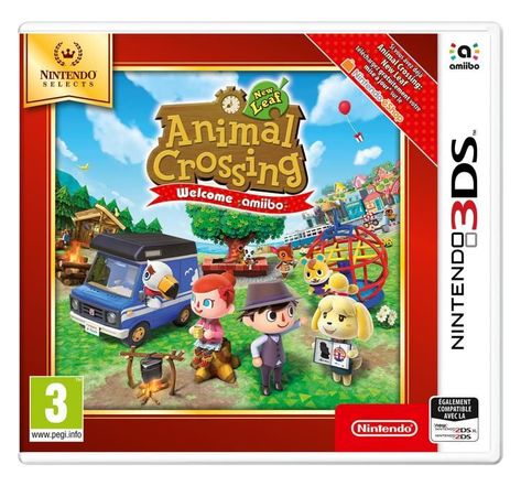 Animal Crossing New Leaf Welcome Amiibo 3DS Jeu Nintendo Selects