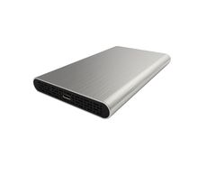 HEDEN - Boitier 2,5" USB 3.1 Gris argenté pour disque dur 2.5" SATA Mac-PC