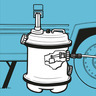 aquaroll Réservoir d’eau propre 40 L Beige