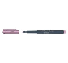 Marqueur metallics pointe 1 5mm violet berry nice faber-castell