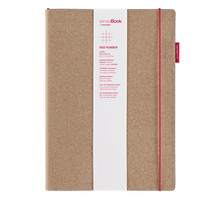 Carnet à ruban SenseBook Red Rubber A4 quadrillé - SenseBook