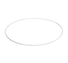 Armature abat-jour cercle Ø 30 cm blanc