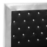 vidaXL Cadre de lit Noir Similicuir 180 x 200 cm