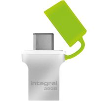 Clé USB Integral Fusion 32 Go USB 3.0 + Type C