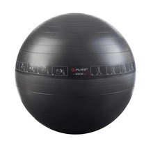 Pure2Improve Ballon d'exercice 65 cm Noir