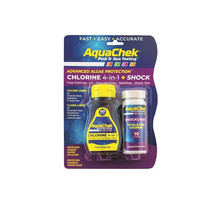 Testeur aquachek chlorine 4 en 1 shock