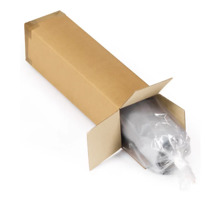Caisse carton longue simple cannelure RAJA 62x8x8 cm (colis de 15)