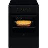ELECTROLUX LKI648544K - Cuisiniere induction 60x60cm - 3 foyers - Four chaleur pulsée - 54L - Pyrolyse - Noir