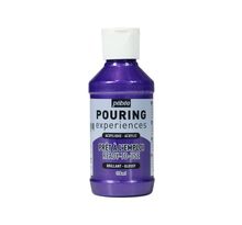 Peinture pouring acrylique brillante - Violet - 118 ml