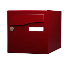 Boîte aux lettres Préface 2 portes rouge pourpre brillant 3004b
