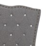 Vidaxl cadre de lit gris clair tissu 140 x 200 cm